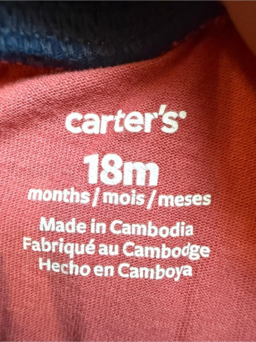 Carters soft rompers